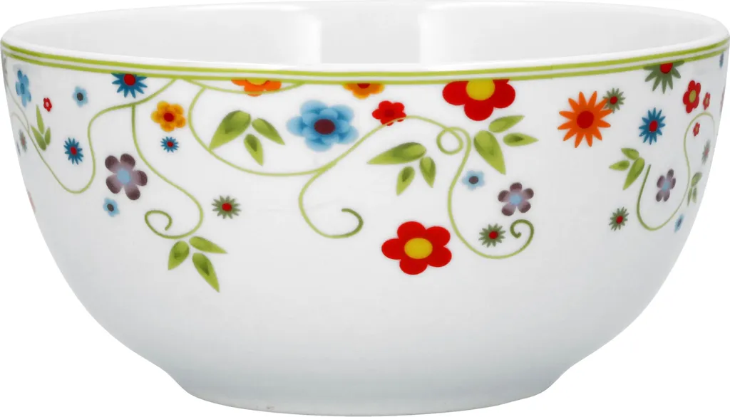 Van Well Frühstücksset 18-tlg. Für 6 Personen Serie Vario Porzellan - Farbe Wählbar, Farbe:flowers 7 Van Well Frühstücksset 18-tlg. Für 6 Personen Serie Vario Porzellan - Farbe Wählbar, Farbe:flowers – Bild 5