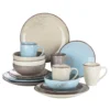 Vancasso Navia Nature 16 Teilig Kombiservice, Geschirrset Aus Steingut In 4 Farbkombi (Erdfarben, Hellblau, Cremefarben, Beige), Vintage Design 1 Vancasso Navia Nature 16 Teilig Kombiservice, Geschirrset Aus Steingut In 4 Farbkombi (Erdfarben, Hellblau, Cremefarben, Beige), Vintage Design -Kuechengeschirr 05ee4b2a5bb8bdc67785833306be1c00