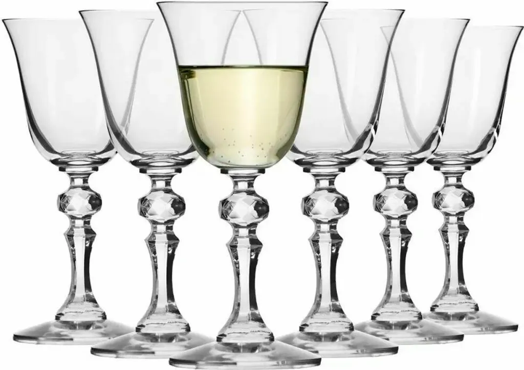 KROSNO Weiß-Weinglas | Set Von 6 | 150 ML | Krista Kollektion | Kristallglas | Weißweingläser | Perfekt Für Zuhause, Restaurants Und Partys | Spülmaschinenfest 3 KROSNO Weiß-Weinglas | Set Von 6 | 150 ML | Krista Kollektion | Kristallglas | Weißweingläser | Perfekt Für Zuhause, Restaurants Und Partys | Spülmaschinenfest