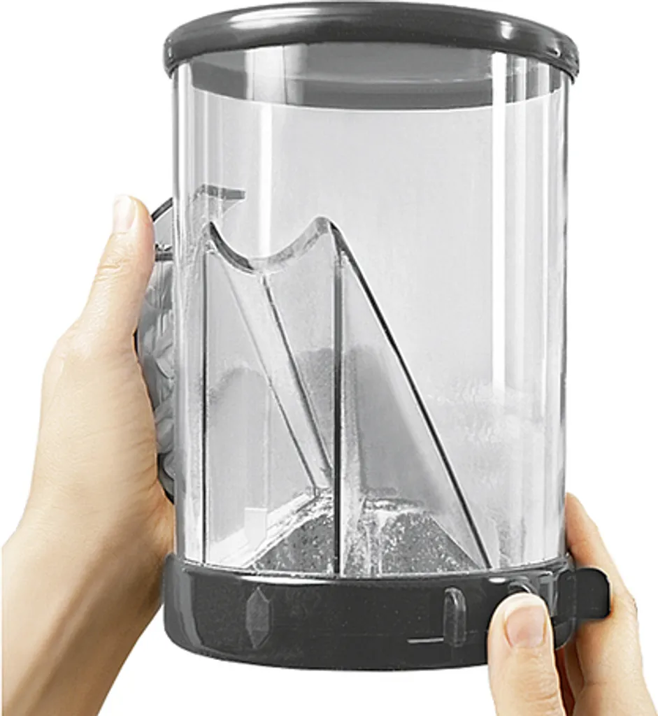 GSD Kaffeedosierer DOSO, Kunststoff, ø 12 Cm, Höhe 19 Cm, Schwarz/klar 3 GSD Kaffeedosierer DOSO, Kunststoff, ø 12 Cm, Höhe 19 Cm, Schwarz/klar