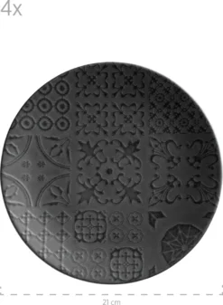 Tafelservice, Steinzeug Tafelservice, Steinzeug Trad. Tiles Mäser -Kuechengeschirr 0d6cffd7abf4951d19b678d3bd49e059