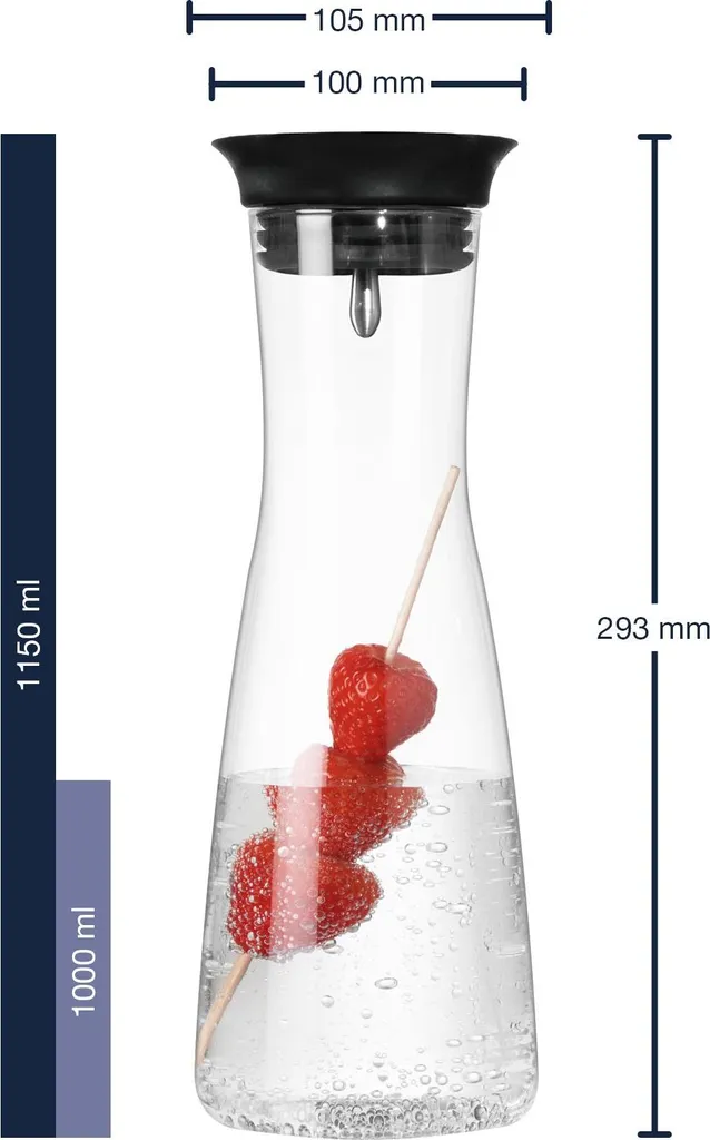 Leonardo - Wasserkaraffe CIAO 1000 Ml 4 Leonardo - Wasserkaraffe CIAO 1000 Ml – Bild 2