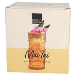 4x Mai Tai Glas 490 Ml Klarglas Cocktail-Kelch Tiki-Cocktail Rum-Longdrink Mai Tai Glass -Kuechengeschirr 0e4a910fbc25ed64a001ee7e8e5991a7