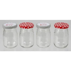 Omega 8x Einmachgläser 200ml Set 4er Vorrat Einwecken Konserven Gurken Schraubdeckel -Kuechengeschirr 0e9c29ab4d2adf3dd5356a5e497c7335