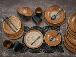 CreaTable 23365 Kombiservice Villa Romana Für 4 Personen, Steingut (1 Set, 16-teilig) -Kuechengeschirr 0f6220212a360c0815ca61cc2b9f3b65