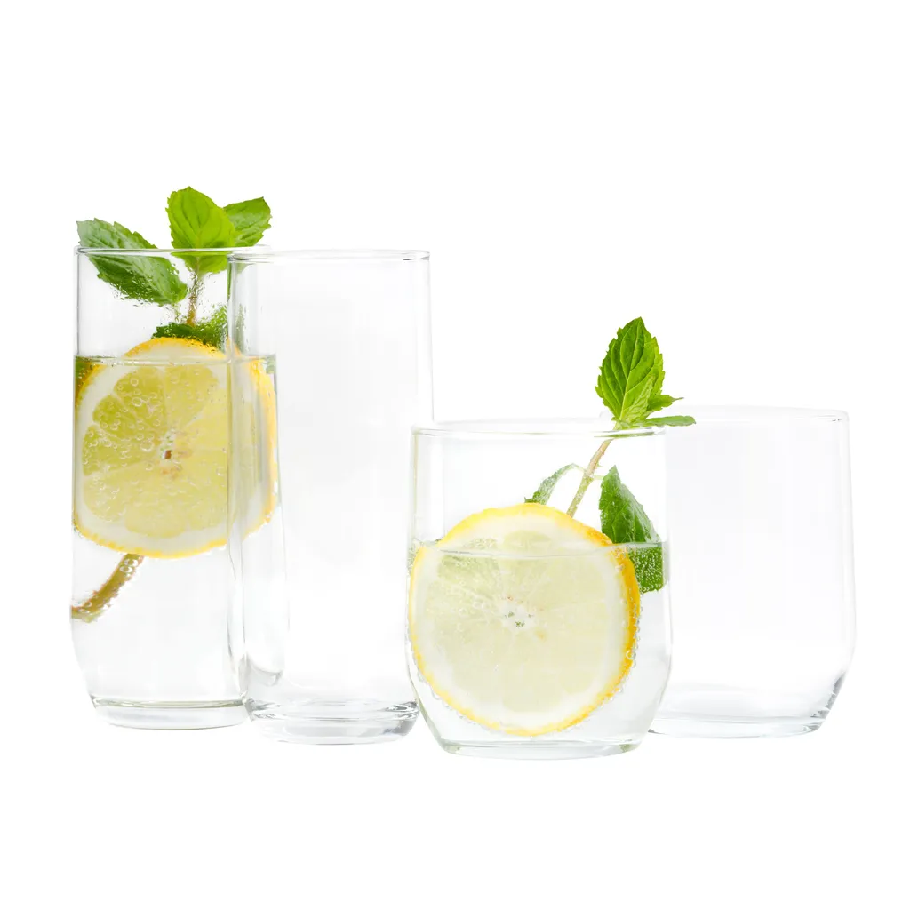 12tlg Gläserset Bella 6x Wasser Trink-Becher 6x Long-Drink Partygläser 310ml Tumbler Glas Gastro 4 12tlg Gläserset Bella 6x Wasser Trink-Becher 6x Long-Drink Partygläser 310ml Tumbler Glas Gastro – Bild 2