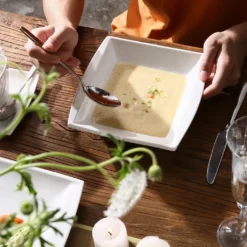 MALACASA 32 Tlg. Kombiservice, Serie BLANCE Cremeweiß Porzellan Geschirrset Mit Servierplatte 17 MALACASA 32 Tlg. Kombiservice, Serie BLANCE Cremeweiß Porzellan Geschirrset Mit Servierplatte -Kuechengeschirr 0f84ba87a92baf75802d0a6fb35e457c