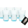 Bombay Sapphire Gin 6x Longdrink Glas 6er Set Gläser In Blau Mit Relief -Kuechengeschirr 0fef1e4ce3c1f08d2b322e36d239c2d4