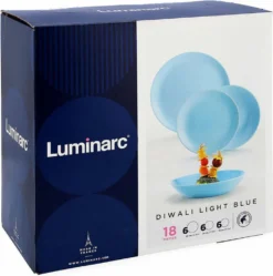 Tafelservice Diwali Light Blue Hellblau 18-teilig LUMINARC Hartglasgeschirr Geschirrset Tafelset Essservice Geschirr 25 Tafelservice Diwali Light Blue Hellblau 18-teilig LUMINARC Hartglasgeschirr Geschirrset Tafelset Essservice Geschirr -Kuechengeschirr 1502a17899916c9360616597e9437bd0