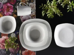 CreaTable 13915 Kombiservice Square Für 4 Personen, Porzellan, Weiß (1 Set, 16-teilig) 12 CreaTable 13915 Kombiservice Square Für 4 Personen, Porzellan, Weiß (1 Set, 16-teilig) -Kuechengeschirr 1a0d4cac99a802cdbe665b972da03877