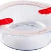 PYREX - COOK & HEAT - Runde Glasbox Mit Deckel 26 * 23 Cm -Kuechengeschirr 1a791b8391cef43f473a8bb0b0a7642e