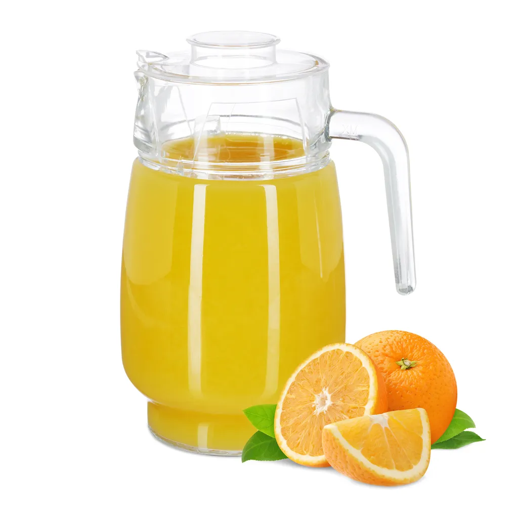 Relaxdays Glaskrug Mit Deckel 3 Relaxdays Glaskrug Mit Deckel