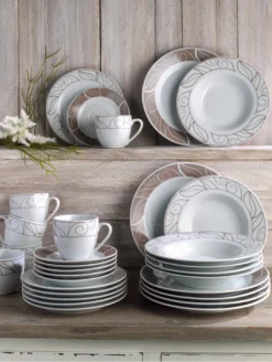 WELLCO Tafelset Grenoble Porzellan 12teilig 7 WELLCO Tafelset Grenoble Porzellan 12teilig -Kuechengeschirr 1b7b726a52d8e8affe080fe98c4ad2c7