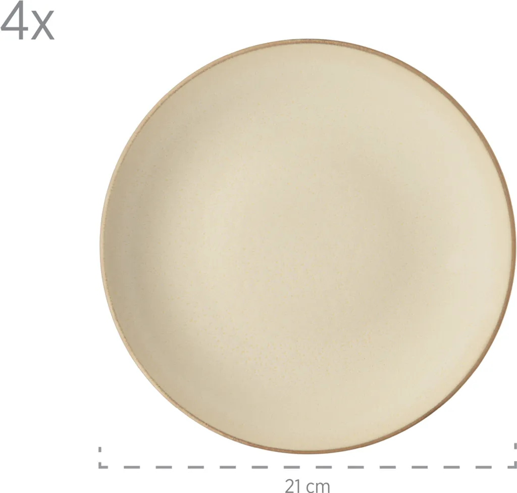 Mäser 931736 Kombiservice Ossia Für 4 Personen, Steinzeug, Grau (1 Set, 16-teilig) 6 Mäser 931736 Kombiservice Ossia Für 4 Personen, Steinzeug, Grau (1 Set, 16-teilig) – Bild 4