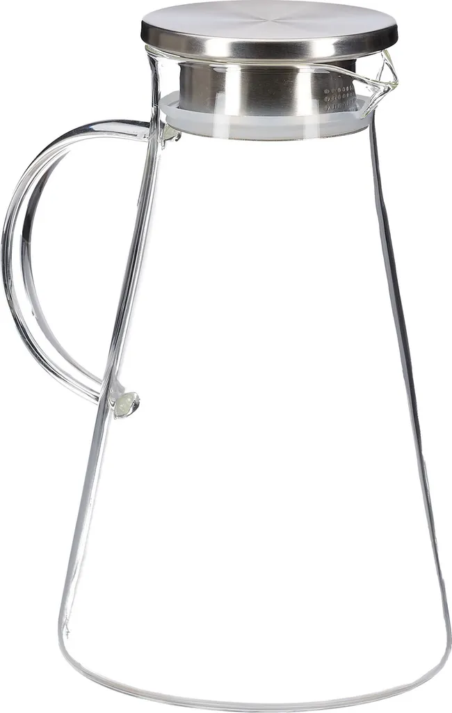 Relaxdays Glaskaraffe Mit Deckel 1,8 Liter 17 Relaxdays Glaskaraffe Mit Deckel 1,8 Liter – Bild 15