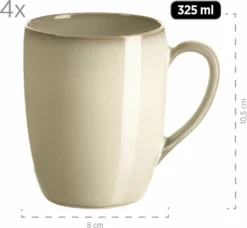 Mäser 931736 Kombiservice Ossia Für 4 Personen, Steinzeug, Grau (1 Set, 16-teilig) 19 Mäser 931736 Kombiservice Ossia Für 4 Personen, Steinzeug, Grau (1 Set, 16-teilig) -Kuechengeschirr 1deb79a5d576604623782ec27938ac21