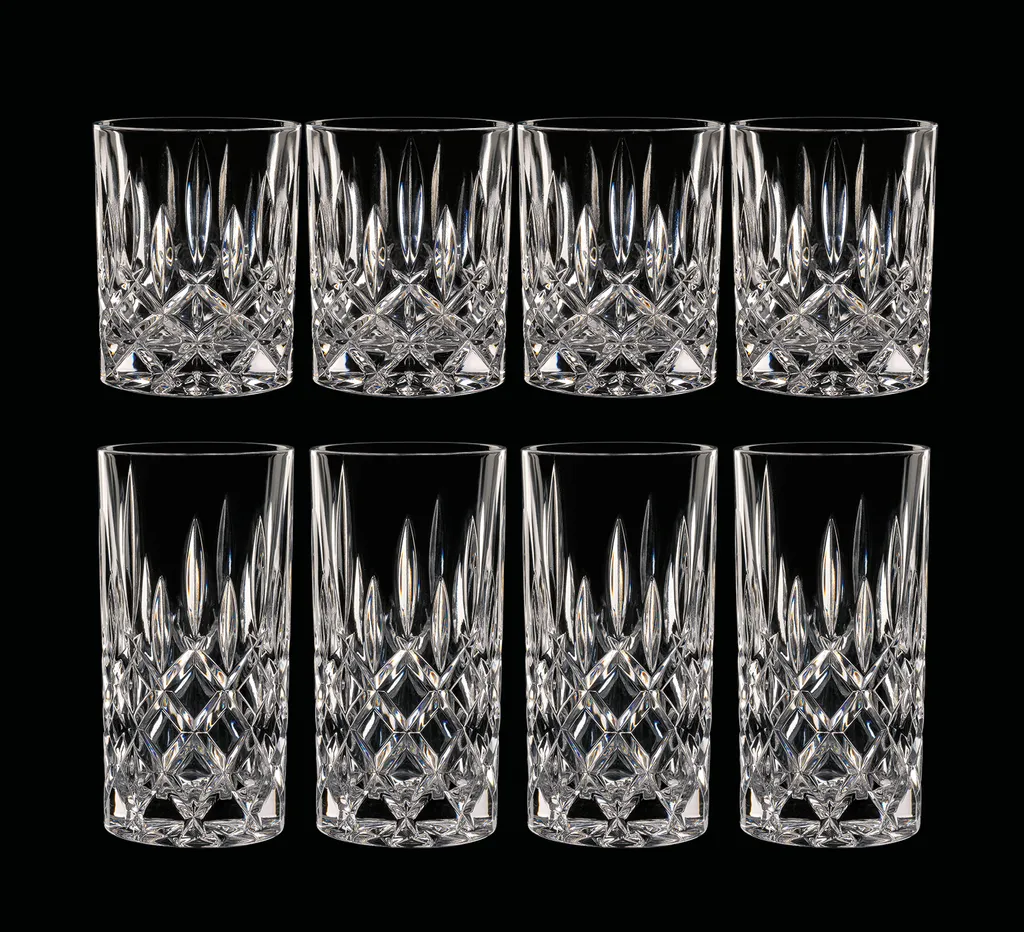 Nachtmann Nobelesse Gläser 4 Longdrinkgläser 4 Whiskygläser 8 Nachtmann Nobelesse Gläser 4 Longdrinkgläser 4 Whiskygläser – Bild 6