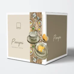 Sänger SÄNGER Steingut Geschirrset Pompei, Tafelservice 12 Teilig Für 4 Personen -Kuechengeschirr 1fbadd42291d31e7e2dd8df5a61e0105