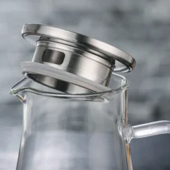 1500ml Wasserkaraffe Wasserkrug Karaffe Glaskrug Glaskaraffe Mit Edelstahl Filter Glas Kaltwasserkocher Karaffen 13 1500ml Wasserkaraffe Wasserkrug Karaffe Glaskrug Glaskaraffe Mit Edelstahl Filter Glas Kaltwasserkocher Karaffen -Kuechengeschirr 1fe0c00bed5838ceab40a7848b9a0319