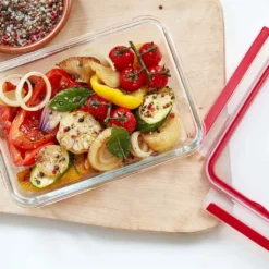 Emsa Clip & Close Glas Frischhaltedose Rechteckig 3,0 L, 513922 -Kuechengeschirr 214b0cafb39b26b561e18d643600467c