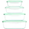 Cuisine Edition Klick-it Glas-Frischhaltedosen Set 8-tlg. Mint, 4 Glasschüsseln Mit Passendem Deckel Mit Mikrowellenventil, Geeignet Für Backofen, Mikrowelle & Gefrierfach, BPA-frei 1 Cuisine Edition Klick-it Glas-Frischhaltedosen Set 8-tlg. Mint, 4 Glasschüsseln Mit Passendem Deckel Mit Mikrowellenventil, Geeignet Für Backofen, Mikrowelle & Gefrierfach, BPA-frei -Kuechengeschirr 217b3a7d470567821f0351524f0af16b