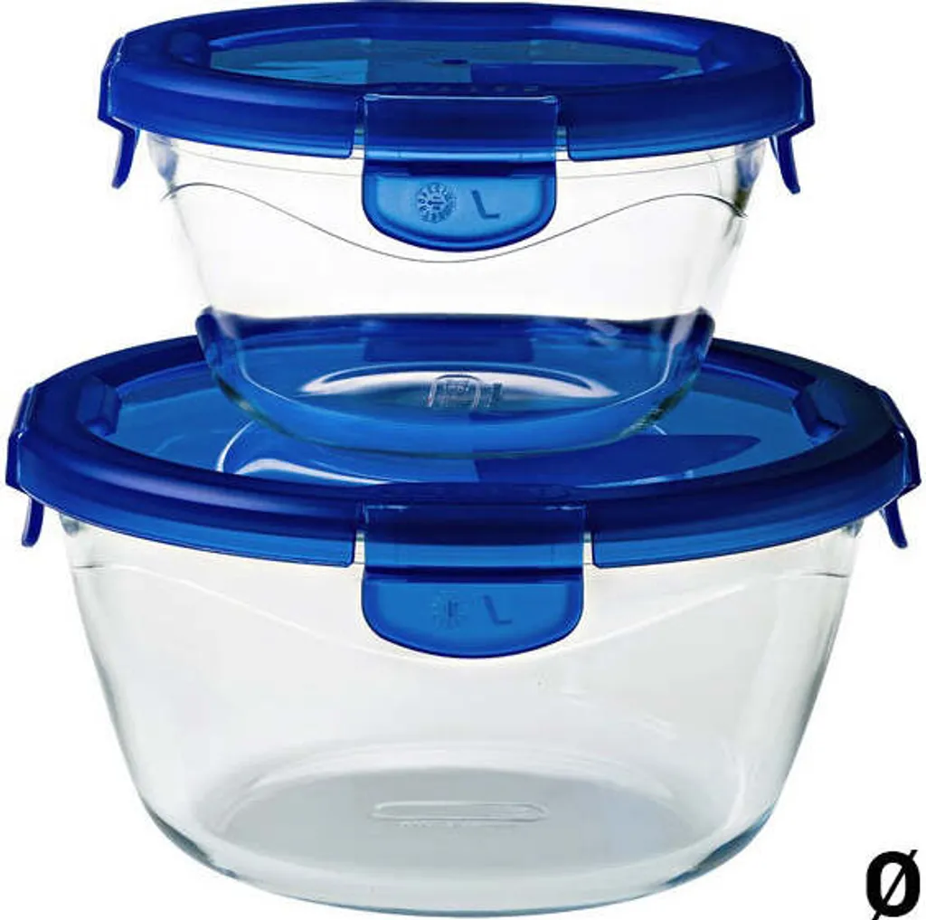 Pyrex Cook & Go Glas Runde Schüssel Mit Deckel 0.7L 4 Pyrex Cook & Go Glas Runde Schüssel Mit Deckel 0.7L – Bild 2