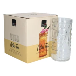 4x Mai Tai Glas 490 Ml Klarglas Cocktail-Kelch Tiki-Cocktail Rum-Longdrink Mai Tai Glass -Kuechengeschirr 28f947a8079246aff7ad82d41990794f