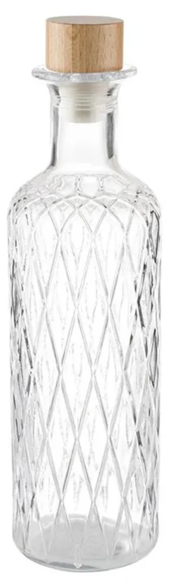 APS Glaskaraffe DIAMOND 0,8 Liter Glasklar