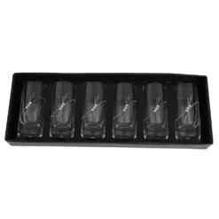 Semido Spiritusglas 70ml Mit Preciosa Kristallen - Pflanze 6 Stk