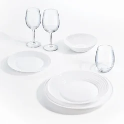 Tafelservice Harena 18-teilig Weiß LUMINARC Essservice Geschirrset Tafelset 15 Tafelservice Harena 18-teilig Weiß LUMINARC Essservice Geschirrset Tafelset -Kuechengeschirr 303703d9d3a3ac308c24a75cfccfdcf9