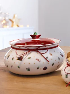 VILLEROY & BOCH Toy's Delight Dose Keksdose Weihnachtsdeko Porzellan 20 Cm -Kuechengeschirr 31976e9a1021bac974867bd2d0954211