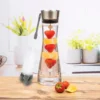 Wasserkaraffe Glas 1 L Mit Früchtespieß Edelstahl Ausguss -Kuechengeschirr 340579f70cc0d162eb4251cb44a45db0