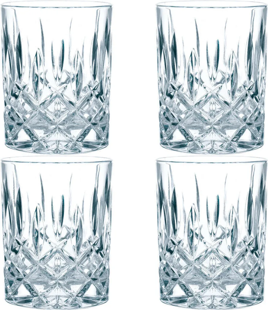 Nachtmann Noblesse Whiskybecher Set, 8er Set, Whiskyglas, Tumbler, Kristallglas, H 9.8 Cm 3 Nachtmann Noblesse Whiskybecher Set, 8er Set, Whiskyglas, Tumbler, Kristallglas, H 9.8 Cm