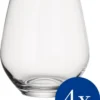 Villeroy & Boch Wasserglas Set Ovid Klar, 4 Tlg.