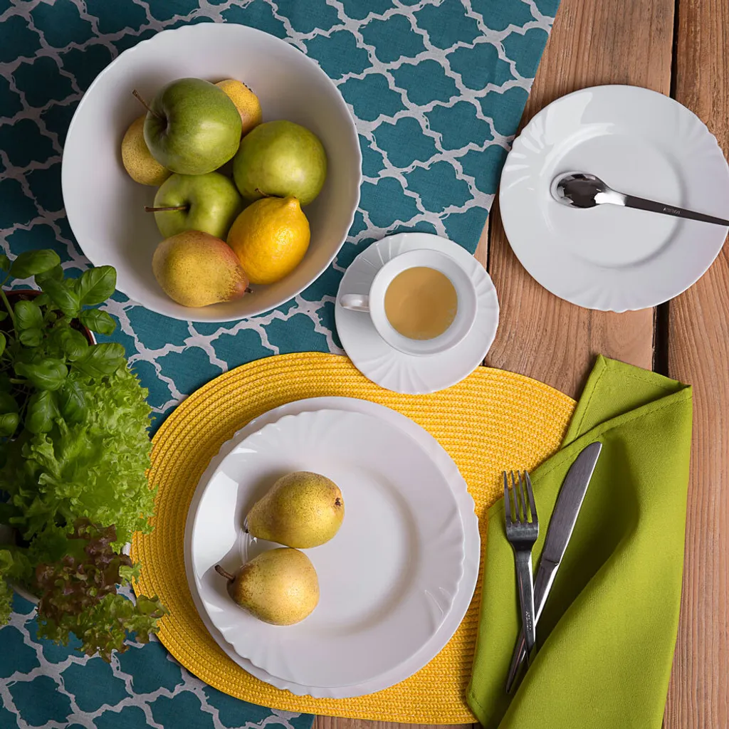 Kaffeeservice Tee-Set Kaffee-Set Tasse Untertasse CADIX 220ml LUMINARC 12-tlg. 8 Kaffeeservice Tee-Set Kaffee-Set Tasse Untertasse CADIX 220ml LUMINARC 12-tlg. – Bild 6