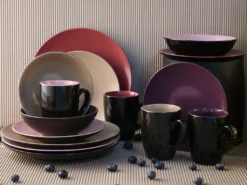 CreaTable 22458 Kombiservice Very Berry Für 4 Personen, Steinzeug, Mehrfarbig (1 Set, 16-teilig) 7 CreaTable 22458 Kombiservice Very Berry Für 4 Personen, Steinzeug, Mehrfarbig (1 Set, 16-teilig) -Kuechengeschirr 4019b7e1231050f044a4314f097f08b4