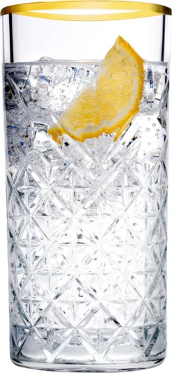 Pasabahce Timeless Golden Touch 4tlg Trinkglas Glas Tumbler 450ml 52800 -Kuechengeschirr 41949b14e876529c3e2036c0d0392e2f