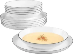 Seltmann Weiden Tafelservice Lido Schwarz Mit Farbrand Zeitlos -Kuechengeschirr 42f5ab11a9e0d995b26442e57ff4dec7