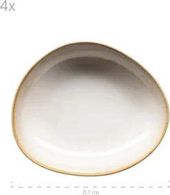 Mäser 931991 Kombiservice La Sinfonia Für 4 Personen, Steinzeug, Beige/creme-weiß (1 Set, 16-teilig) -Kuechengeschirr 4306d5e027dff645026e89d2877efae0