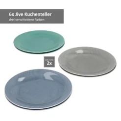 24tlg Geschirrset Jive 6Pers Kaffeebecher Suppenteller Kuchenteller Speiseteller Porzellan Bunt 12 24tlg Geschirrset Jive 6Pers Kaffeebecher Suppenteller Kuchenteller Speiseteller Porzellan Bunt -Kuechengeschirr 43b59e78485e3ca6e2ec2338f58bdd6d