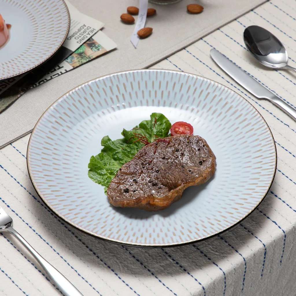 Kombiservice Steinzeug, Vancasso PLUVO Tafelservice, 16-teiliges Ess Geschirrset Mit Je 4 Speisetellern, Kuchentellern, Schalen Und Tassen Für 4 Personen 10 Kombiservice Steinzeug, Vancasso PLUVO Tafelservice, 16-teiliges Ess Geschirrset Mit Je 4 Speisetellern, Kuchentellern, Schalen Und Tassen Für 4 Personen – Bild 8