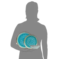 Sänger SÄNGER Steingut Geschirrset Capri, Tafelservice 12 Teilig Für 4 Personen -Kuechengeschirr 466903b761be2f1ed6a5f3ae9bbcaa11