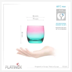 Trinkgläser Rosa-Türkis Aus Glas Bunt Set 6 Stück 200ml (max.320ml) Wassergläser 11 Trinkgläser Rosa-Türkis Aus Glas Bunt Set 6 Stück 200ml (max.320ml) Wassergläser -Kuechengeschirr 485518035fde53054af46552882e5e1a