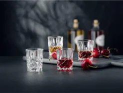 Nachtmann 100694 Noblesse Stamper Kristallglas, 55 Ml, H: 6,1 Cm, ø 5 Cm, Klar (4er Pack) -Kuechengeschirr 48653ee2800a1e7ea7bf5477a61b1940