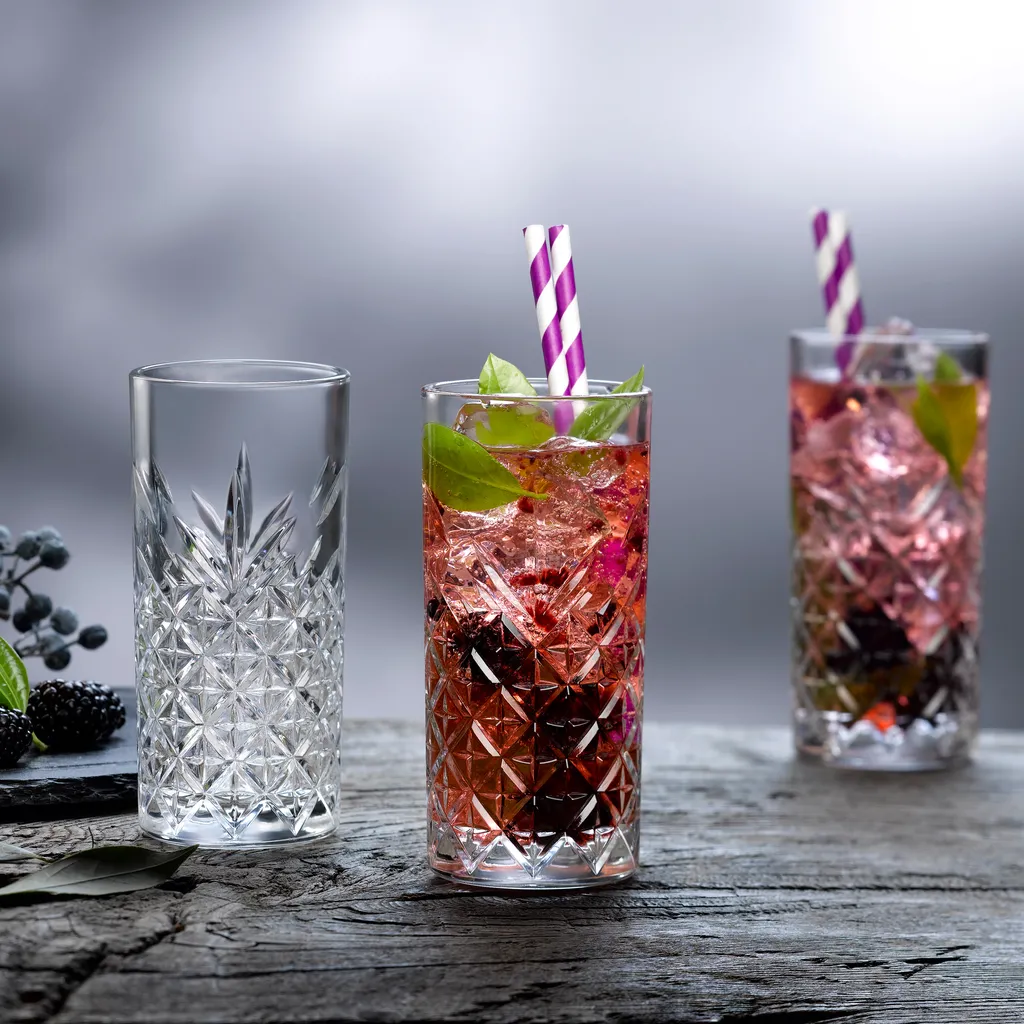 Pasabahce Timeless 520205 Longdrink Glas Wassergläser Kristall Design 4´er Set Transparent 365 Ml 21 Pasabahce Timeless 520205 Longdrink Glas Wassergläser Kristall Design 4´er Set Transparent 365 Ml – Bild 19