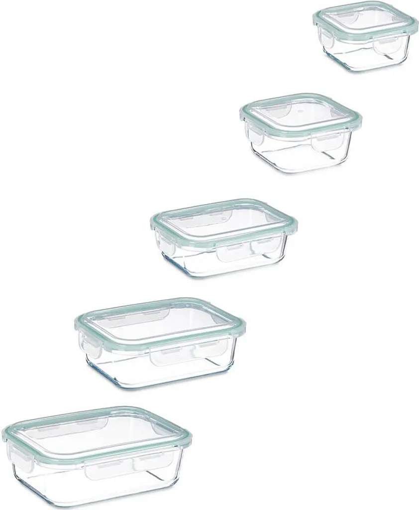 Relaxdays Frischhaltedose 12er Set 9 Relaxdays Frischhaltedose 12er Set – Bild 7