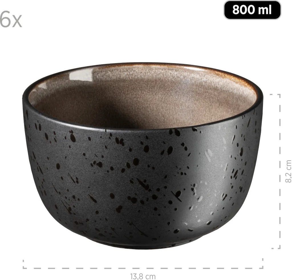 Frühstücksset, Steinzeug Frühstücksset, Steinzeug NIARA Mäser 5 Frühstücksset, Steinzeug Frühstücksset, Steinzeug NIARA Mäser – Bild 3