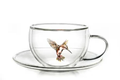 Creano 6er-Set Thermo-Tasses "Hummi" Für Tee/Latte Macchiato, Doppelwandig, Mit Kolibri-Muster | 250ml In Exklusiver Geschenkpackung 14 Creano 6er-Set Thermo-Tasses "Hummi" Für Tee/Latte Macchiato, Doppelwandig, Mit Kolibri-Muster | 250ml In Exklusiver Geschenkpackung -Kuechengeschirr 5541a7f90fa205521df429b841793929