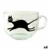 Tazza Luminarc Mistigri Grande Trasparente Gatto Vetro (500 Ml) (6 Unità) 1 Tazza Luminarc Mistigri Grande Trasparente Gatto Vetro (500 Ml) (6 Unità) -Kuechengeschirr 589956b602a769c2d4ec9c4ae603a466