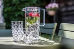 Koziol - Kristallkaraffe 1,6 Liter Mit 4 Tassen à 250 Ml 16 Koziol - Kristallkaraffe 1,6 Liter Mit 4 Tassen à 250 Ml -Kuechengeschirr 58a7513de8da444241d2634b68feab77